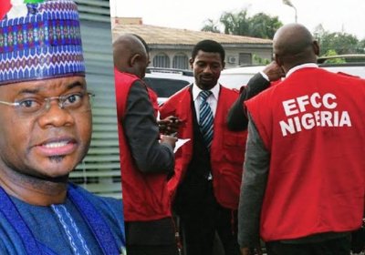 Yahaya-Bello-and-EFCC-operatives